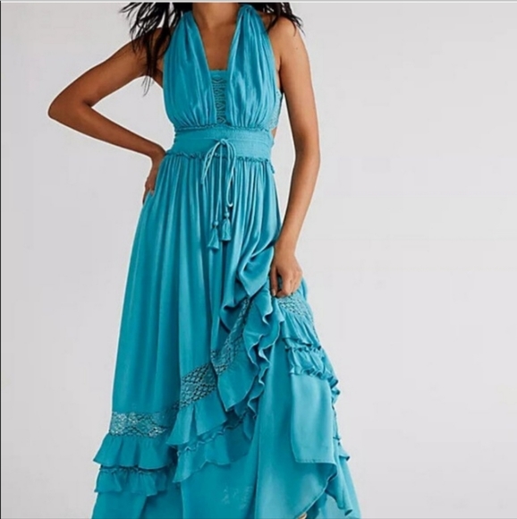Free People Dresses & Skirts - Free People Santa Maria Boho Summer Maxi Dress